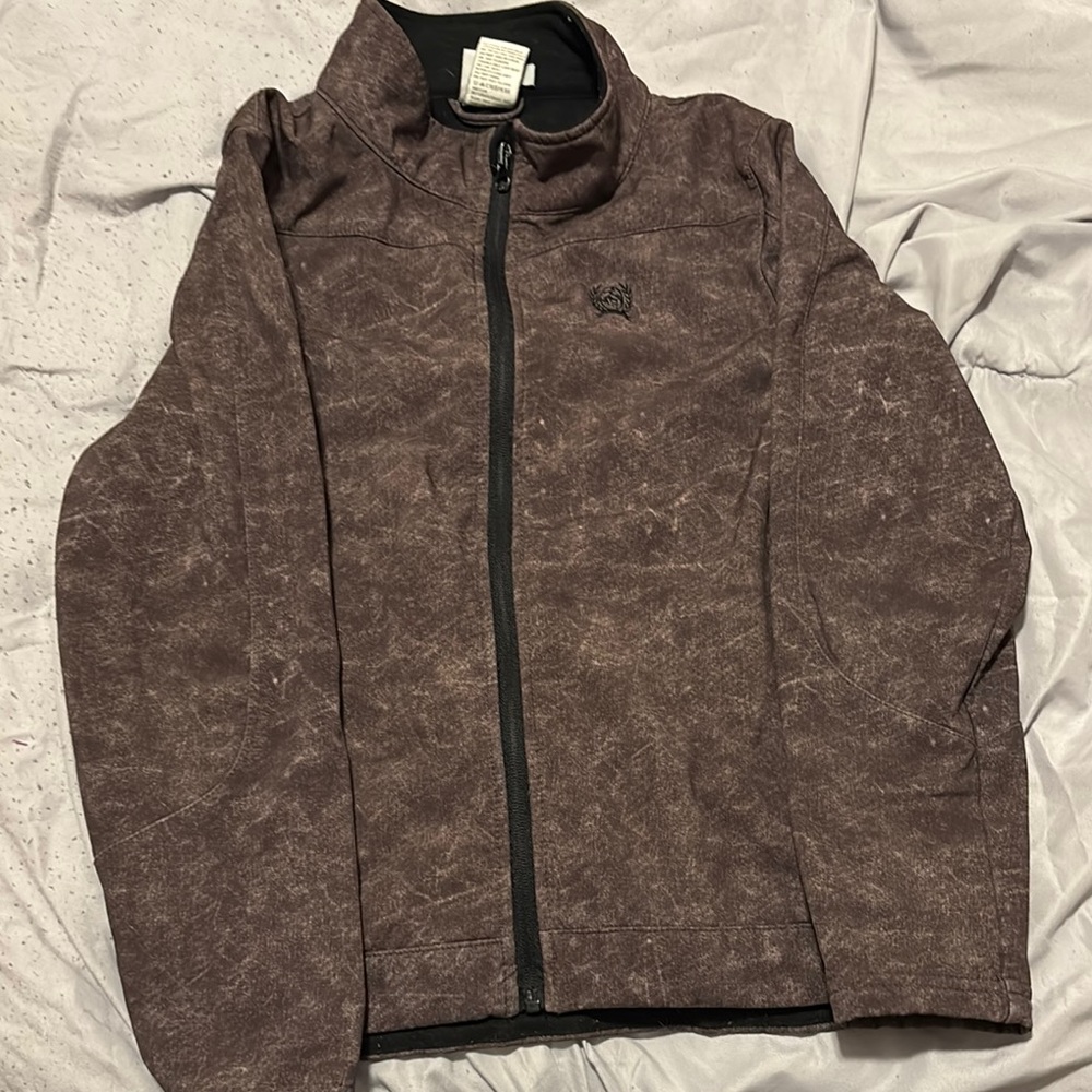 Cinch Brown and Black Puffer Jacket